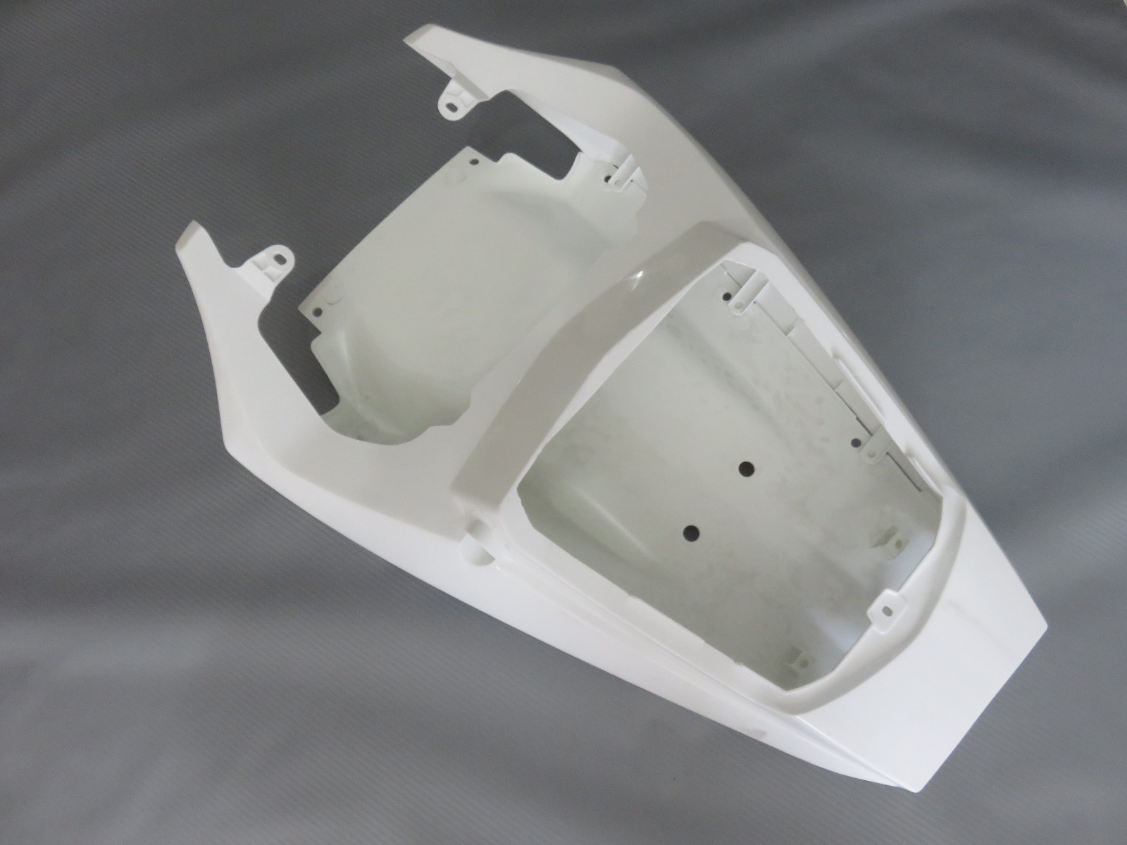 White ABS Rear Tail Upper & Lower Fairing Cowl For Yamaha YZF R6 2003-2005 04 US