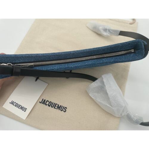 800€ NUOVO! BORSA JACQUEMUS DENIM BISOU ZIP NUOVA CON ETICHETTA AUTENTICA! - Foto 14 di 16