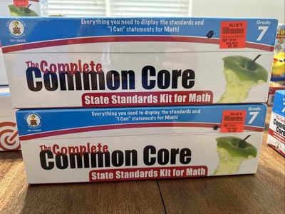 The Complete Common Core State Standards Kit for Math - Grade 7 New/Sealed