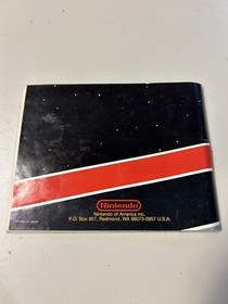 Super Mario Bros. / Duck Hunt (Nintendo NES) Booklet Instruction Manual Only!