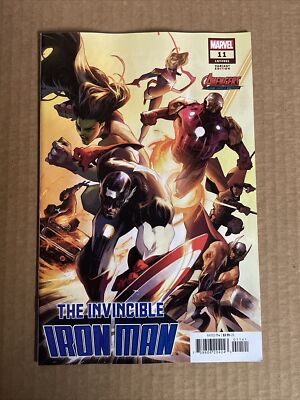 INVINCIBLE IRON MAN #11 AVENGERS 60TH ANNIVERSARY VARIANT MARVEL
