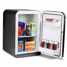 ChillMate 15 Litre Thermoelectric Mini Fridge Cooler/Warmer Black - A++ Energy