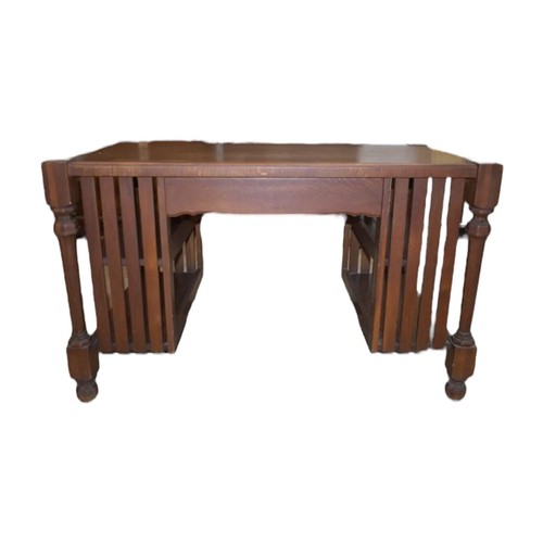 Antique Arts & Crafts Style Mission Style Oak Desk eBay