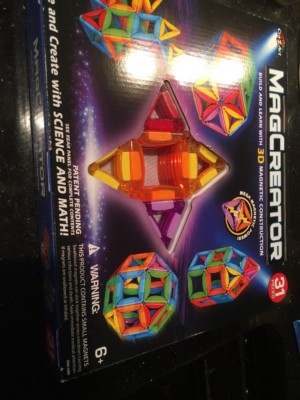 Cra-Z-Art MagCreator 3D Magnetic Construction Set 31 Pieces New | eBay