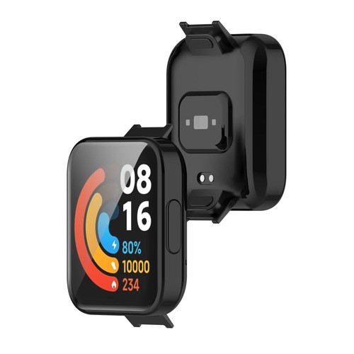 Smart Watch Case Cover Screen Protector Protective TPU For Redmi Watch 2 Lite - Photo 7 sur 12