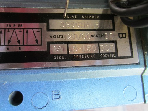 Nueva válvula solenoide de control direccional Skinner S3SSHAL3 - Imagen 6 de 6