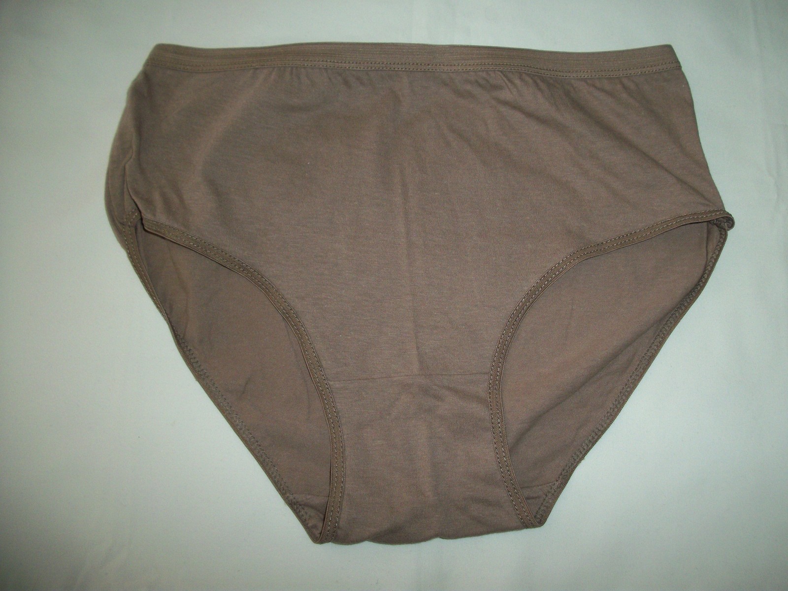 LADIES BRIEF PANTY  SIZE 7 L  / 8 XL  BY SKINFULLY SWEET BROWN COLOR NWOT