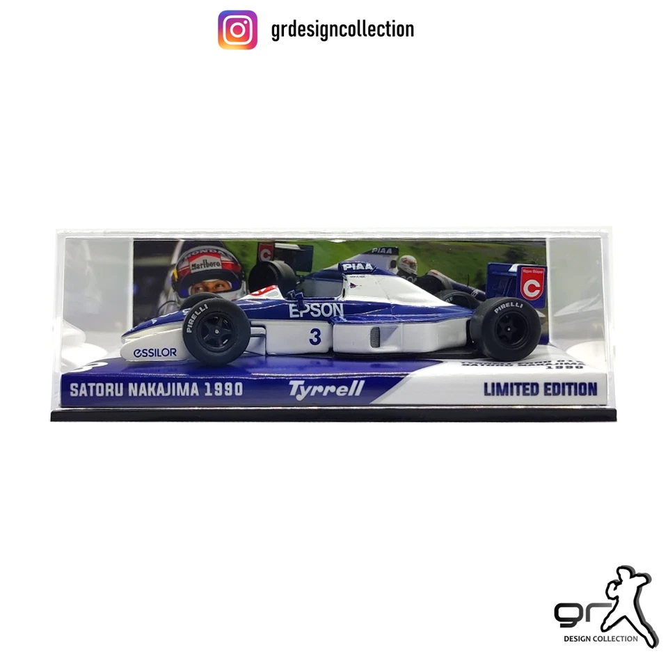 Satoru Nakajima - Tyrrell Ford 018 - F1 1990 / Altaya - IXO / 1:43 - Immagine 2 di 4