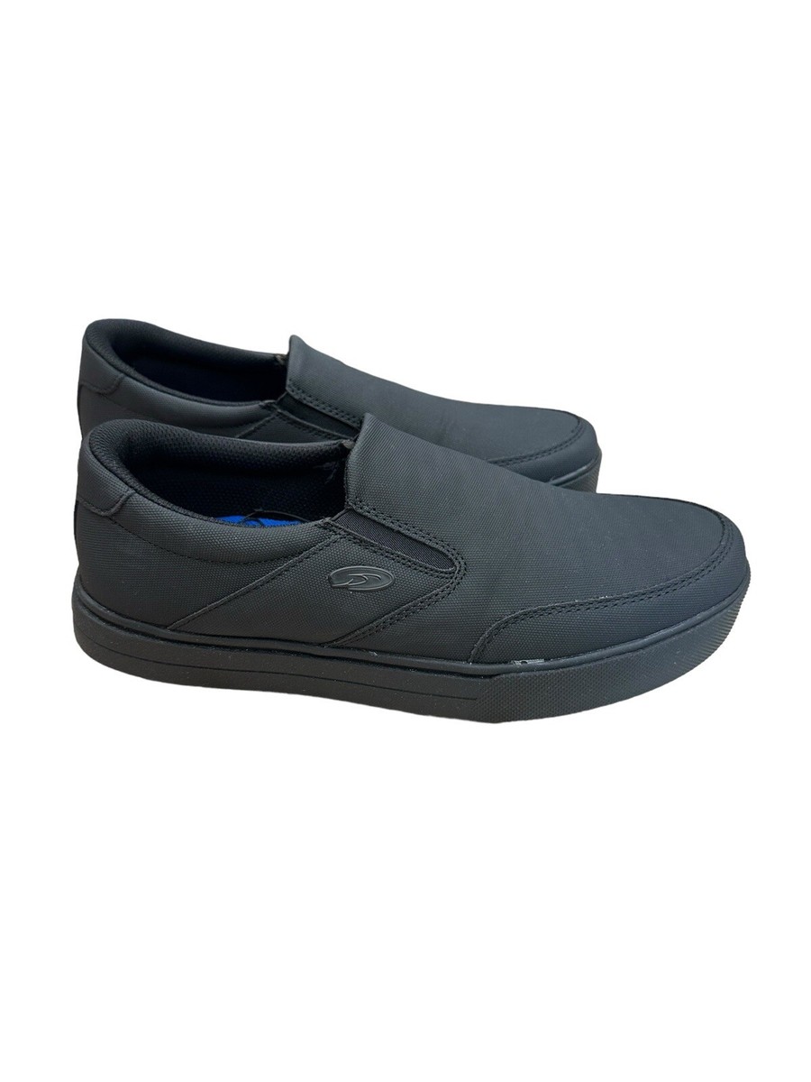 S Dr. Scholl's Men's Valiant Slip-Resistant Sneaker Black, Slip On
