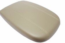 Real Leather Beige Center Console Lid Armrest Cover Fits 98-02 Ford Expedition