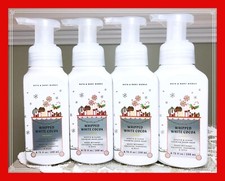 Bath  Body Works WHIPPED WHITE COCOA 8.75oz Gentle Clean Foaming Hand Soap x4 