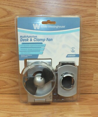 White-Westinghouse (WWBF4039) Multi-Function Desk & Clamp Fan **NEW** 
