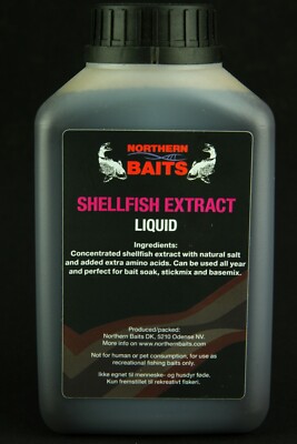 Northern Baits Shellfish Extract 500ML Carpfishing Self Gemacht Boilies Karpfen