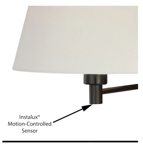 Cascadia Chapeau 12-in W 1-Light New Bronze Transitional Wall Sconce - Picture 3 of 3