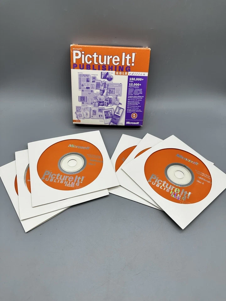 Microsoft Picture It! Publishing Gold edition V.2001 - Image 3 of 4