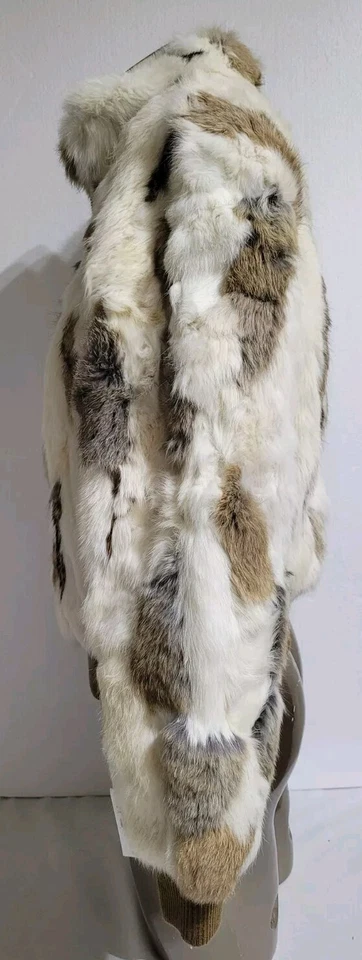 Chaqueta Wilsons Cuero Máxima Conejo Piel Genuina Cremallera Completa Para Mujer Talla M Nueva Foto 2 de 4