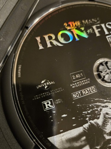 The Man with the Iron Fists DVD Quentin Tarantino Unrated Extended Edition R - Imagen 11 de 12