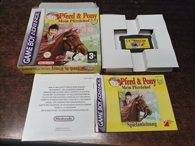 Pferd & Pony - Mein Pferdehof Game Boy Advance GBA Komplett mit OVP  20% von 4