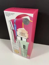 CLINIQUE 6 Pc. Set-Vacation Glow Essentials Brand New In Box
