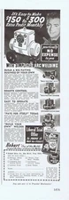 1941 Vintage Advertisement - HOBART ARC WELDERS, TROY, OHIO