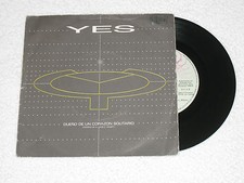 YES OWNER OF A LONELY HEART PROGRESSIVE RARE SPANISH "PROMO" ISSUE SINGLE 7"