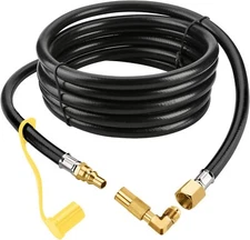 12FT Propane Elbow Adapter with Extension Hose for 17" & 22" Griddle