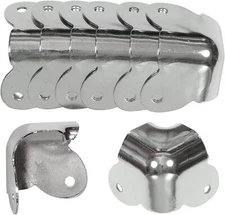 Reliable Hardware Company RH-1520-8-A Set of 8 2-Leg Amp/Cabinet Corners, Nickel