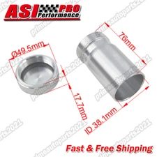 Aluminium Weld-On Filler Neck w/Cap 1 1/2" I.D 38mm Dry Sump Fuel Tank Pro