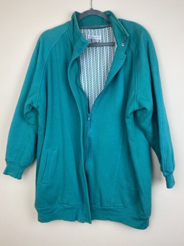 Shacket Vintage turquoise Cotton Lined Drop Should