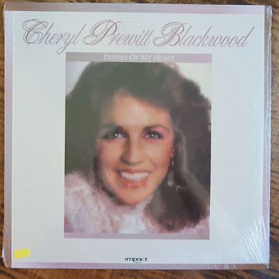 CHERYL PREWITT BLACKWOOD DESIRES OF MY HEART VINYL LP IMPACT MINT STILL SEALED 6
