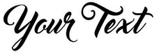 Your Text Vinyl Decal Sticker Car Window Bumper Custom Personalized Lettering Your Text Vinyl Decal Sticker Car Window Bumper Custom Personalized Lettering