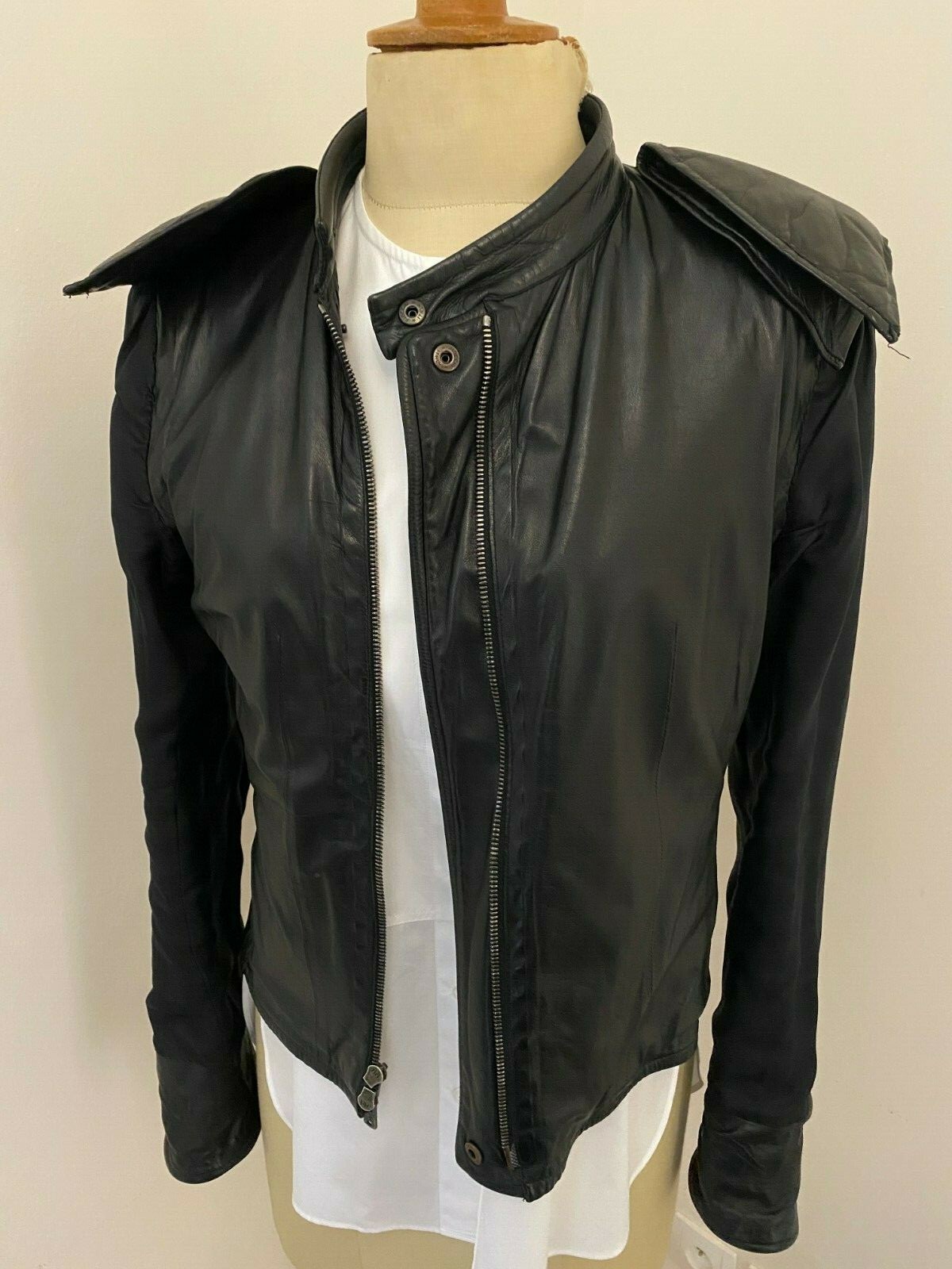 Yves Saint Laurent giacca in pelle