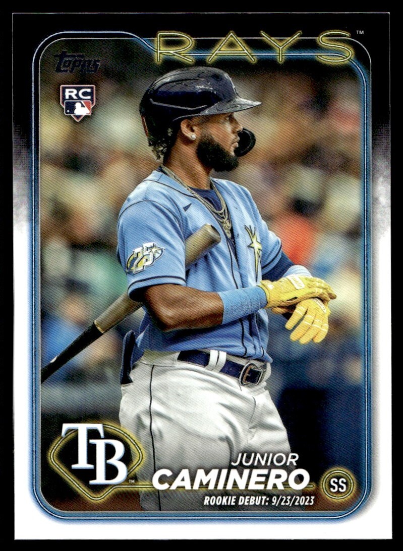 2024 Topps Update QTY #US223 Junior Caminero Rookie
