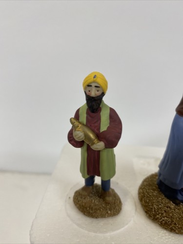 Dept 56 Little Town Of Bethlehem We Three Kings 3 Wisemen New 2pc Figurines - Picture 8 of 12