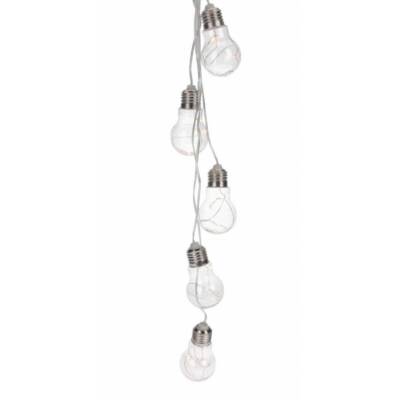 LED Glühbirnen Lichterkette 5er warmweiß Batteriebetrieb AX3001000
