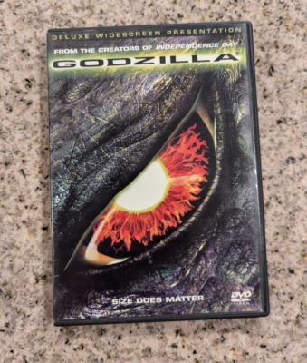 Godzilla (DVD, 1998, Deluxe Widescreen) Size does Matter - With