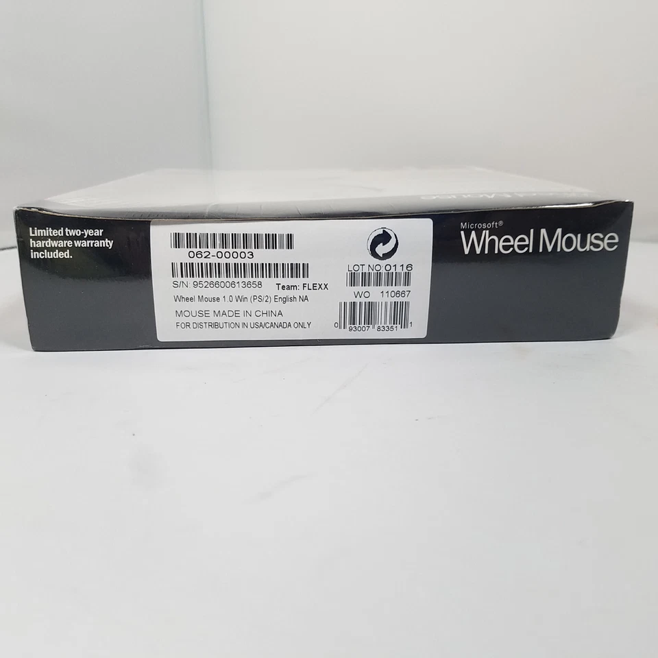 NEW Microsoft Wheel Mouse Sealed in Box - Image 3 of 4
