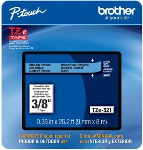 Genuine Brother TZe-421 P-touch Label Maker Tape TZe421 TZ421 TZ-421 Black Red - Picture 6 of 9