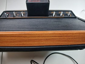 Atari CX2600 Heavy Sixer Console Sunnyvale Tested - Working  👀 VIDEO 👀