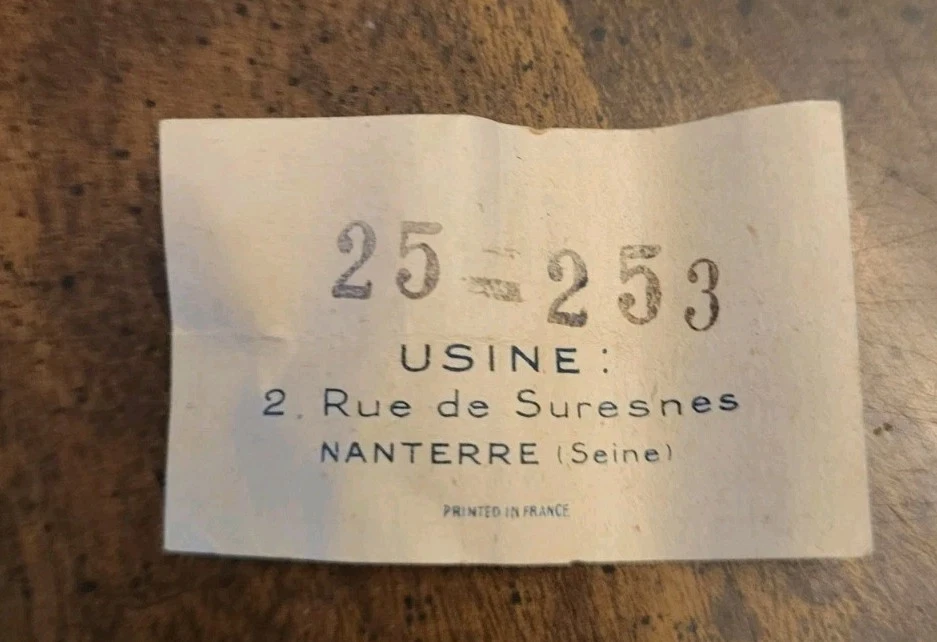 Perfume Arpege Extrait de Lanvin 15 gr 1/2 oz París Francia nuevo vintage 1929 Foto 3 de 4