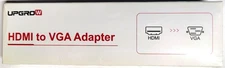 HDMI M to VGA F Adapter, HDMI Male to VGA Female Cable Converter, 6" New