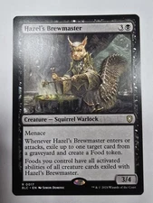 Hazel's Brewmaster Commander: Bloomburrow Regular Magic The Gathering 