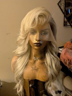 26in Human lace front wig human hair