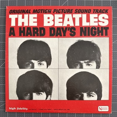 The Beatles A Hard Day s Night UAL-3366 1964 Original Mono LP Circles Label