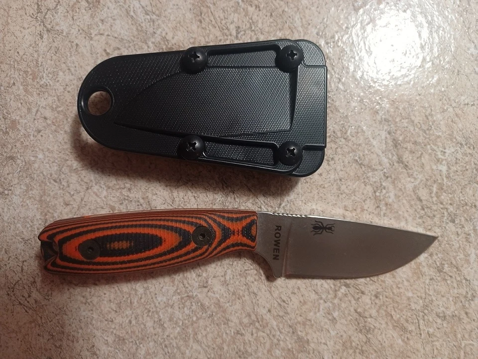 Esee Izula (s35vn steel with custom orange G10 scales) - Image 2 of 2