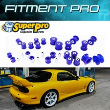 SuperPro SPRKIT130K Front/Rear Bushing Kit For 1993–95 Mazda RX-7 FD Base/R1/R2