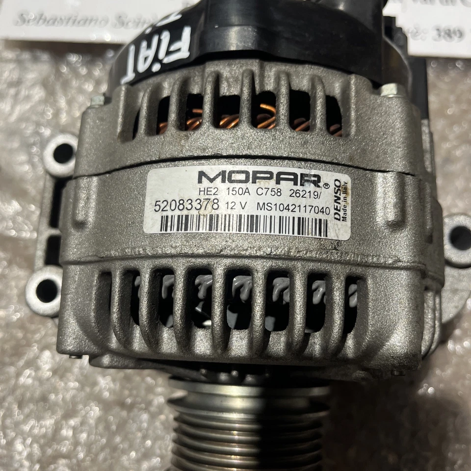 52083378 ALTERNATORE FIAT TIPO REST (356 - 357) 1.3 MULTIJET II 16V 95CV (2020>- - Immagine 2 di 4