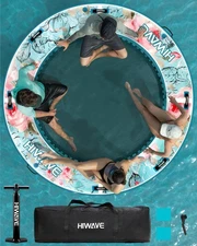 Inflatable Water Hammock Float,Floating Dock, Inflatable Dock,Inflatable Floa...