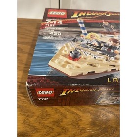 Lego Indiana Jones Venice Boat Chase 7197 Factory Sealed 2009 Vintage NEW rare