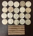 90% Silver 1964 Kennedy Half Dollars - Roll of 20 - $10 Face Value